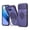 Purple, variant on CaseArtistry New Phone Case For Google Pixel 10A, Shockproof Ring Kickstand Rugged Magnetic Case Flip Camera Cover, Orange