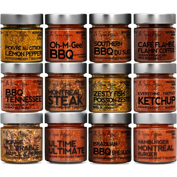 The Holy Grill 12-Pack BBQ Kit - A Spice Affair