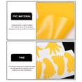 thumbnail image 2 of 20 pares de pegatinas adhesivas estampadas a mano Sigina de piso Footprint Decal de pared para guardería aula, 2 of 6