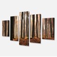 thumbnail image 2 of Bois Épais Foncés dans la Forêt d'Automne - Art Moderne sur Toile, 2 of 3