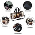 thumbnail image 2 of Butterfly Basketball Bag Gym Bags Sports Bag Dance Bag - 17.7 Inch Weekend Duffel with Interior Zipper Pocket and Large Capacity, 2 of 6
