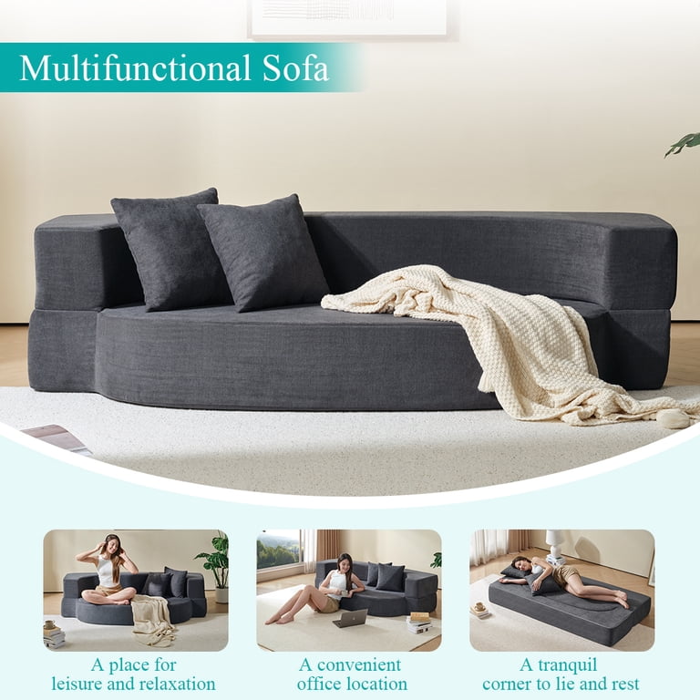 Z-HOM Folding Sofa Bed, 10