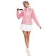 thumbnail image 5 of Chaqueta UV Avoogue con protección solar para mujer, color rosa, talla M, 5 of 6
