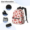 thumbnail image 3 of Pofeuu Watermelon Print Laptop Backpack Travel Canvas Backpack for School Lightweight and Comfortable Backpack College Backpack Schoolbag, 3 of 6