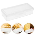 thumbnail image 2 of Miangastore 4 Pcs Garde-Fromage pour Réfrigérateur avec Couvercle Rabattable Contenant de Rangement pour Frigo Contenants Réutilisables pour Frigo Porte-Fromage Râpé, 2 of 8