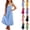 Black, variant on Dresses for Kids Solid Overall Maxi Dress with Side Pockets Loose Style for Girls Aged 5-14Years