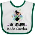 thumbnail image 3 of Inktastic Band Director Mom Boys or Girls Baby Bib, 3 of 4