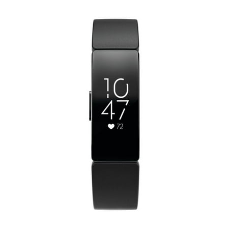 Fitbit - Inspire HR Activity Tracker + Heart Rate - Black