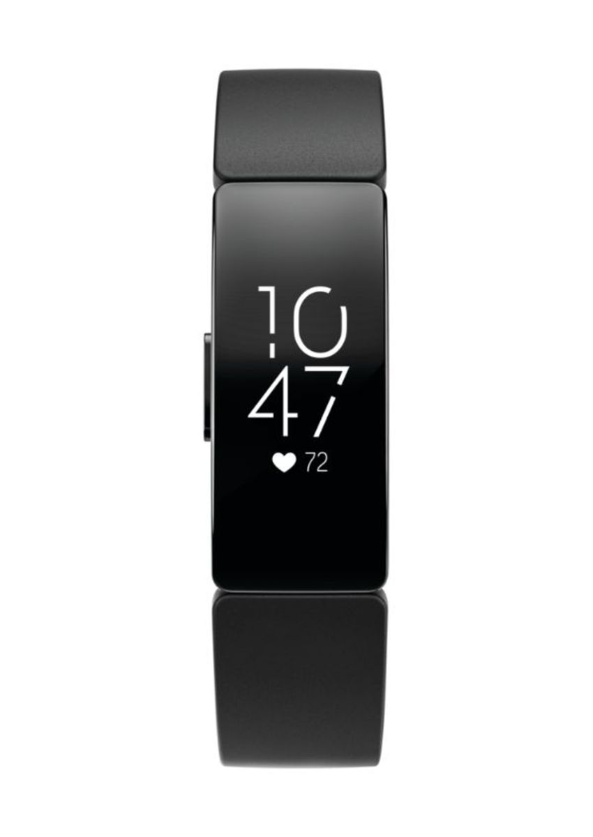 Fitbit Inspire HR Fitness Tracker + Heart Rate, Black, Small and Large Wristbands - image 3 of 9