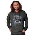 thumbnail image 3 of Cool Retro Unleashed Power Racecar Hoodie Sweatshirt Women Men Brisco Brands 2X, 3 of 6