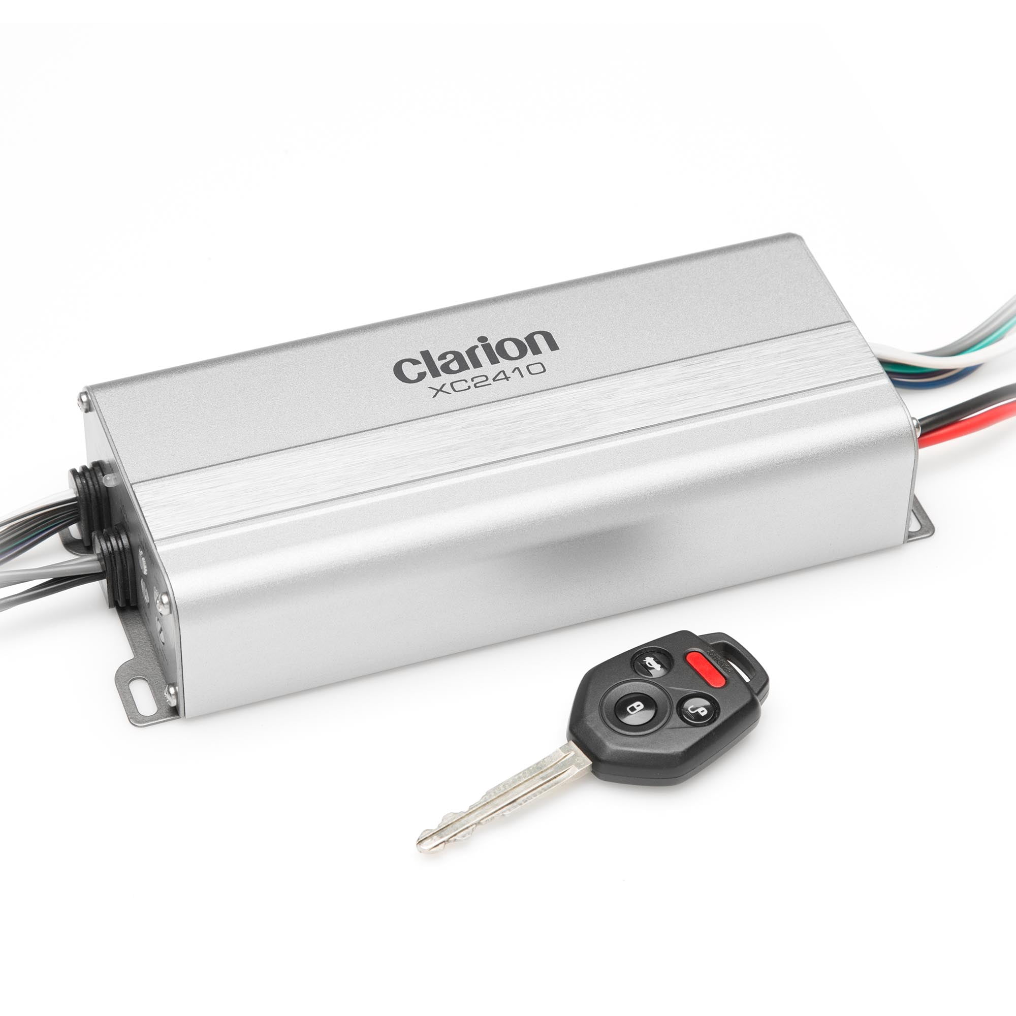 Clarion XC2410 UTV Marine Amplifier & Non-Ride Command RCA Adapter