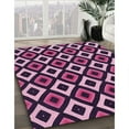 thumbnail image 3 of Ahgly Company Machine Washable Indoor Round Transitional Orchid Purple Area Rugs, 6' Round, 3 of 7