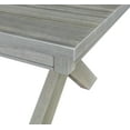 thumbnail image 5 of Powell Turino Rectangle Dining Table, Grey, 5 of 5