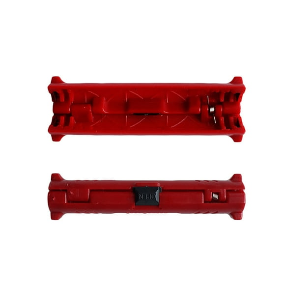 Professional Multi-Cable Stripping Tool – Ergonomic Coaxial & Data Wire Stripper with Precision Scale, ABS Steel Build for RG6/RG59/CAT5 