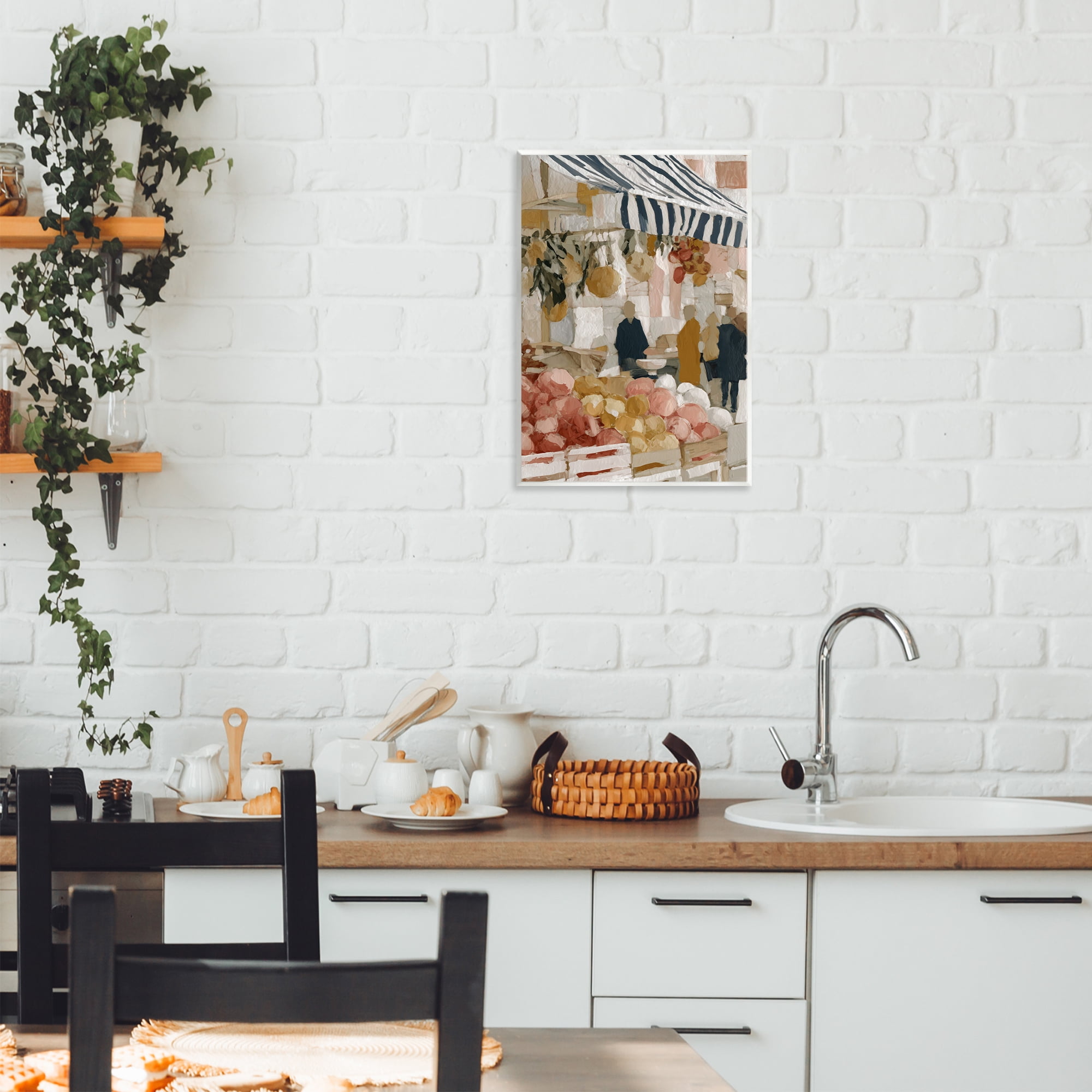 Stupell Industries Market Stall with Fresh Citrus Wall Plaque Art, design by Chromatic Storm Studio