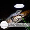 thumbnail image 1 of LABSERRON Lizard Terrarium Accessory Reptile Lamp Cover Silver 1Pcs, 1 of 7