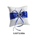 thumbnail image 2 of Bearachild Anillo cojín satén ligero pequeños anillos de moda almohada portátil fácil de combinar accesorio de boda joyería tienda nupcial Kits de decoración para fiestas Azul 10*10cm Bearachild HA075065-02, 2 of 6