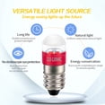 thumbnail image 3 of Ruiandsion E10 LED Screw Refrigerator Light Bulb E10 Home Bedroom Garden Light AC 110V Red 5pcs, 3 of 7