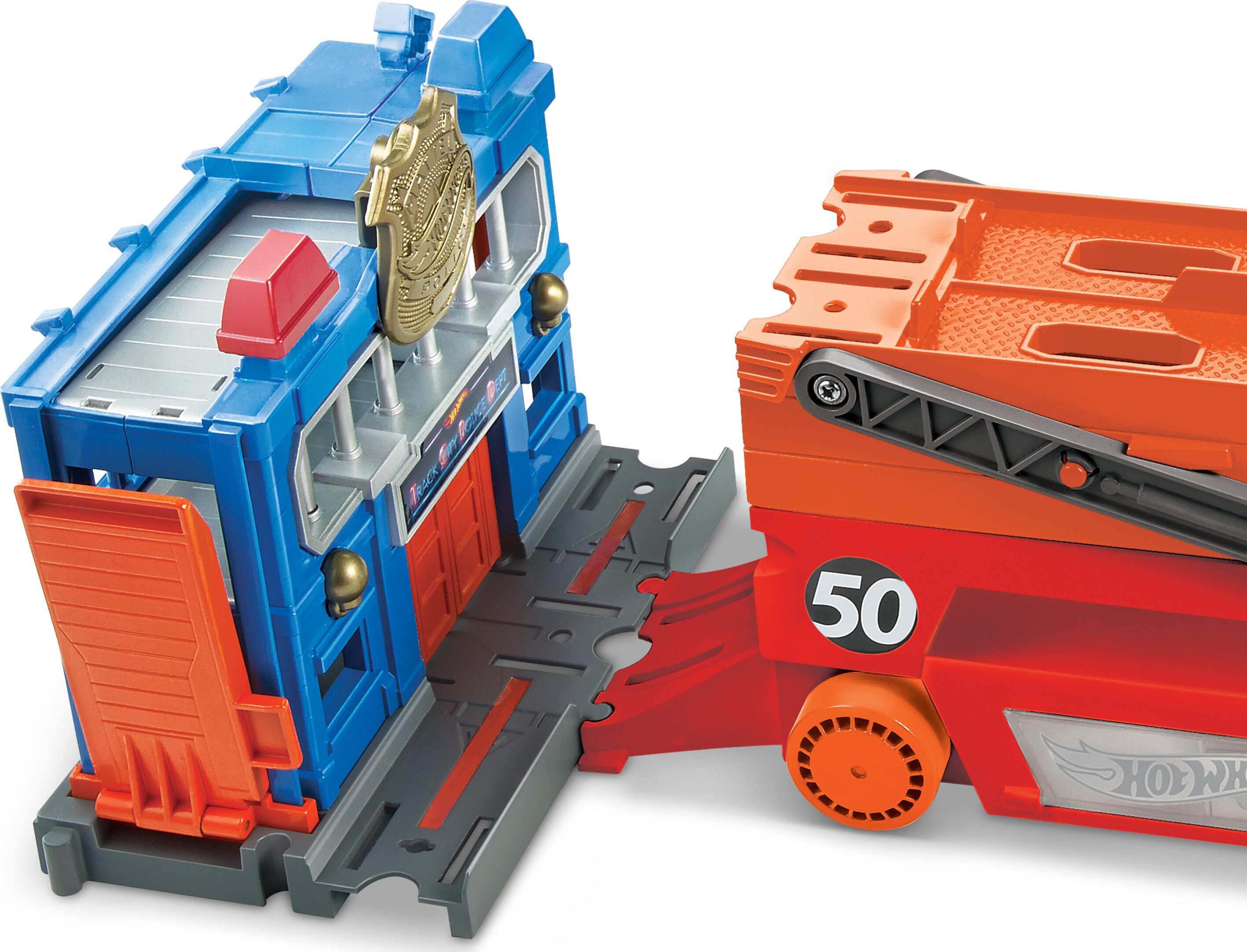 Hot Wheels Mega Hauler with 6 Expandable Levels, Stores up to 50 1:64 Scale Toy Vehicles - image 5 of 7