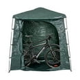 thumbnail image 7 of Bike Tent, PE Bike Shed Bicycle Tent with Storage Bag and Wind-Proof Nails, Heavy Duty Bike Covers Outdoor Storage Water-Proof for Bicycles, Gardening Tools, Backyard Items Green, 7 of 7