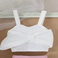 thumbnail image 7 of Toddler Girls Skirts Outfit Bow-knot Crop Tops Aline Pleated Skirts Shorts Birthday Dressy Casual Outfits Pink, 2 Y, 7 of 7