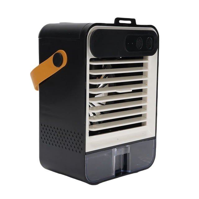 Aire Acondicionado Portátil, 3 Velocidades 100 Ml De Escritorio Pequeño Tranquilo Ventilador De Aire Ventilador De Aire Ventilador De Aire Humidificador Unidad De CA Con Espejo