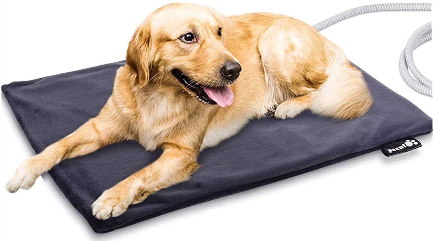 Waterproof Pet Electric Heating Pad Dog Cat Carpet Warming Mat with Chew Resistant Steel Cord Tucker Murphy Pet Size: 1 H x 17.2 W x 17.2 D