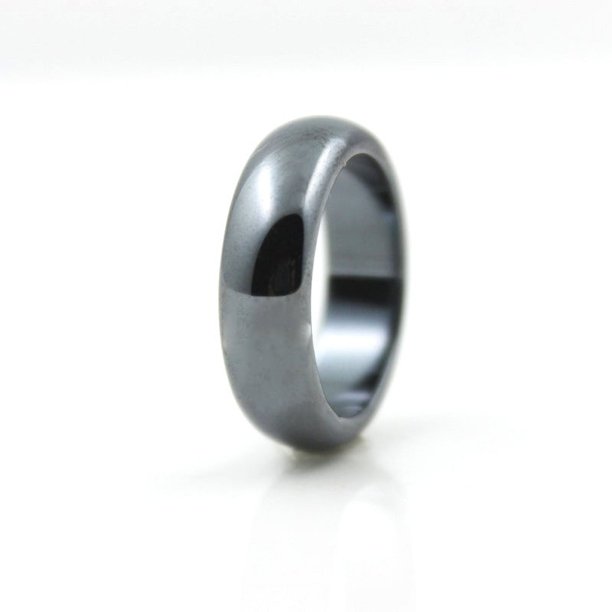 Anillo Arco no magnético Anillo plano Anillo ancho Anillo sencillo para hombre y mujer Opciones de regalo Banda ancha Material duradero