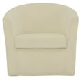 thumbnail image 3 of Fox Hill Trading Windsor Swivel Chair, Cream, 3 of 5