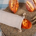 thumbnail image 4 of Pan De Lino Reutilizables, 2 Tamaños Diferentes, Bolsas Con Cordón, Bolsas De Almacenamiento Prácticas Bolsas De Almacenamiento De Alimentos Para Pan Casero 4 Bolsas Yuarrent HA013580-00, 4 of 5