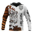 thumbnail image 3 of Sudadera con capucha para hombre, con estampado de tigre en 3D, holgada, de diseñador, para primavera y otoño, de manga larga, talla 4XL, ropa Harajuku Y2k de gran tamaño, 3 of 5