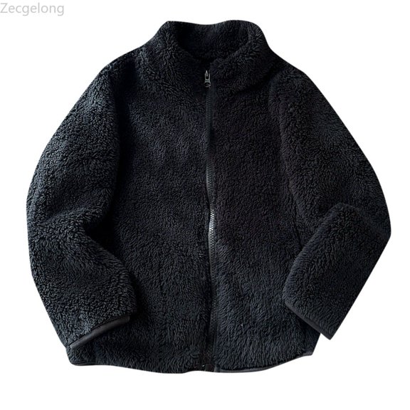 Zecgelong Women's Two Tone Hooded Coat Mid Length Warm Winter Jacket