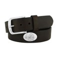 thumbnail image 1 of FSU Concho Brown Leather Belt, 38 Waist, 1 of 1