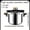 1.32GAL (small), variant on Stainless Steel Pressure Cooker with One-Touch Locking Lid for Fast Cooking, Compatible with Induction and Gas Stoves, Featuring Safety Valve and Pressure Gauge, Durable Construction for Indoor