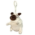 thumbnail image 2 of Sioweci Pug Dog Stuffed Doll Funny Cuddly Animal Plush Toy Dog Plushie Pillow Gift for Birthday Christmas Easter Home Decor Style A, 2 of 13