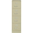 thumbnail image 2 of Pemberly Row 25" Deep 4 Drawer Letter File Cabinet in Putty, Fully Assembled, 2 of 7