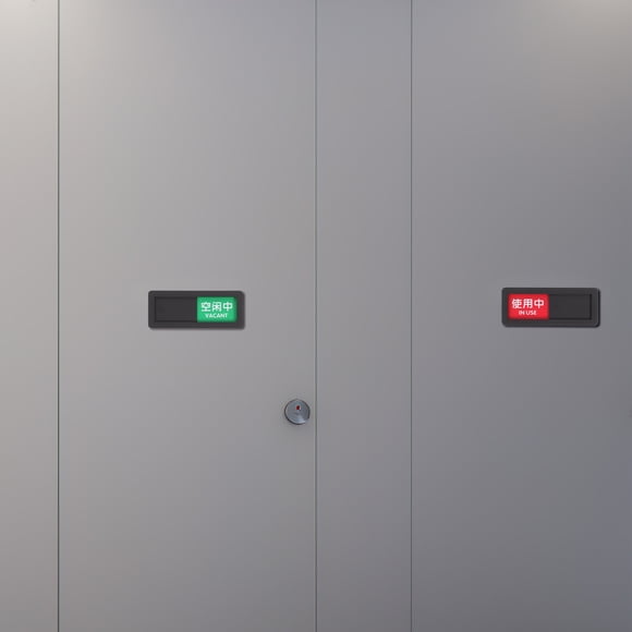 SWETRACE Deslizante Para Puerta De Sala De Reuniones Estado Ocupado O Disponible En Acrílico Color Surtido