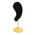 thumbnail image 2 of Jewelry Ear-Shaped Ear Display OrnamentsOrganizer Holder Rack Black, 2 of 7