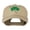 Khaki, variant on Clover Design Embroidered Cap - Olive OSFM