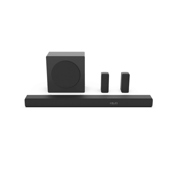 Hisense 5.1 Ch 510W Soundbar with Wireless Subwoofer and 2 Rear Surround Speakers (R651)