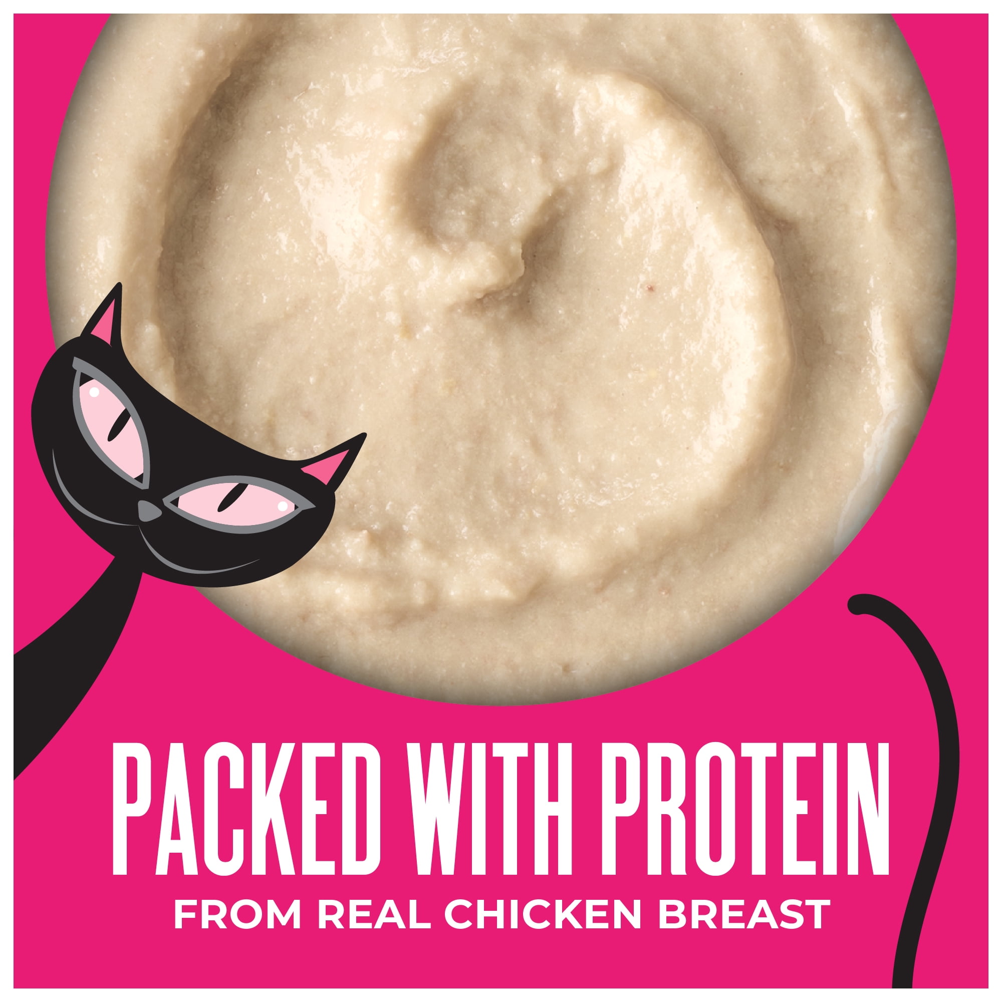 Tiki Cat Born Carnivore Wet Cat Food, Mousse, Chicken Recipe in Broth, 2.4 oz. Pouch
