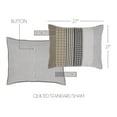 thumbnail image 4 of VHC Brands Ashmont 3 Piece Quilt Set (1 Twin Quilt, 2 Standard Shams), 4 of 4