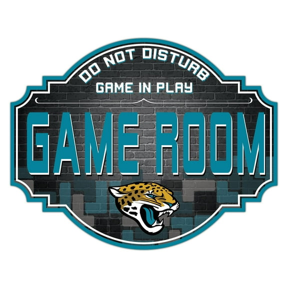 Jacksonville Jaguars 12'' Game Room Tavern Sign