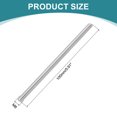 thumbnail image 2 of Uxcell 2pcs Fully Threaded Rod, M8 x 150mm 201 Stainless Steel Right Hand Threads Rods with Nuts and Flat Washer Fully Studding Rod Bar for Clamps, Hangers and U-Bolts, 2 of 6
