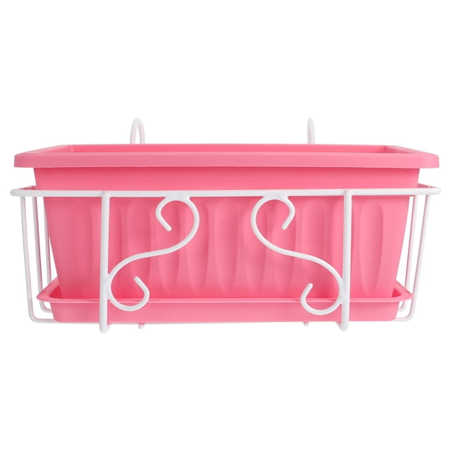 CIMAXIC 1 Set Flowerpot Rack Balcony Planting Flowerpot Plant Display Rack for Home,13.78"X7.48"X6.69"