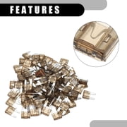 100 Pcs Mini 7.5AMP APM/ATM Universal Car Blade Style Fuses Short Circuit Protection for Car Boat Truck