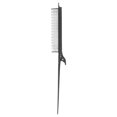 thumbnail image 1 of Shisuyan Rat Tail Teasing Clip Comb Professional Highlighting Comb Hair Stylists Comb Rat Tail Comb Fine Tooth Comb For Parting And Dyeing, 1 of 8