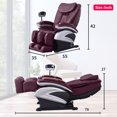thumbnail image 6 of BestMassage Electric Full Body Massage Chair Recliner Heat Stretched Foot Rest, 6 of 7