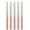 Soft Pink, variant on (Set of 5) Korean Style Reusable 9.5" Chopsticks Set | Dishwasher Safe, Easy to Use | Made in Korea (Choco)