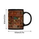 thumbnail image 2 of Taza de cerámica Book Lover - Taza de café con temática de lectura de 301 ml y asa - Apta para microondas y lavavajillas - Blanca, 2 of 7